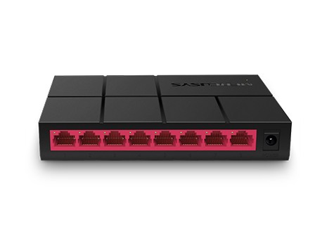Switch Mercusys MS108G de 8 Puertos RJ45 10/100/1000 Gigabite