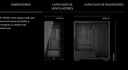 Case Corsair 3500 ARGB Mid-Tower Temperad Glass N-PS 3Vent-RS120 Black CC-9011278-WW