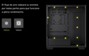 Case Corsair 3500 ARGB Mid-Tower Temperad Glass N-PS 3Vent-RS120 Black CC-9011278-WW