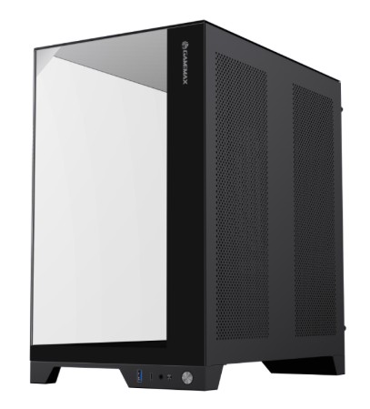 Case Gaming Gamemax Infinity Pro Black ATX con Vidrio Templado y USB tipo C