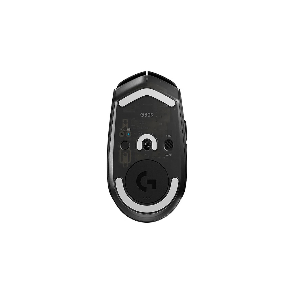 Mouse Logitech Gaming Lightspeed G309 Negro Bt y Wireless Sensor Hero 25K 25600DPI  910-007197