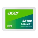 Disco sólido Acer SA100 480Gb Sata 3 6Gb/s 2,5Inc 7mm BL.9BWWA.103