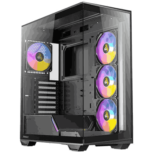 Case Antec Gamer C3 Mid Tower Black ARGB 3x120mm Right Side 1x120mm Rear