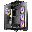 Case Antec Gamer C3 Mid Tower Black ARGB 3x120mm Right Side 1x120mm Rear