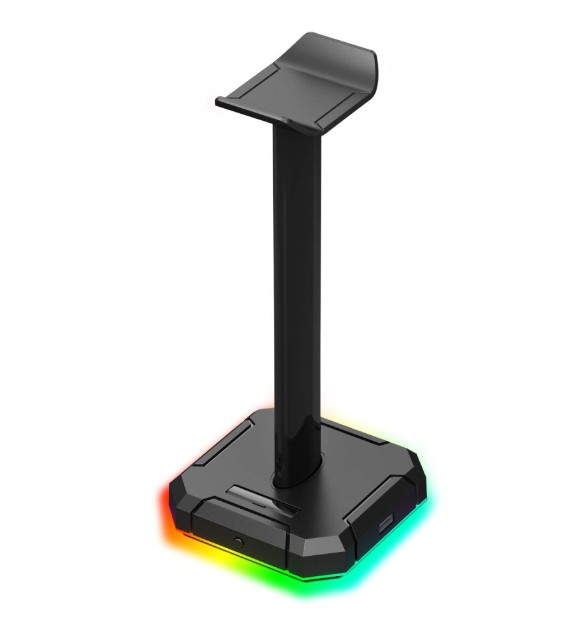 Stand para audifono Redragon Scepter pro rgb 4 usb HA300