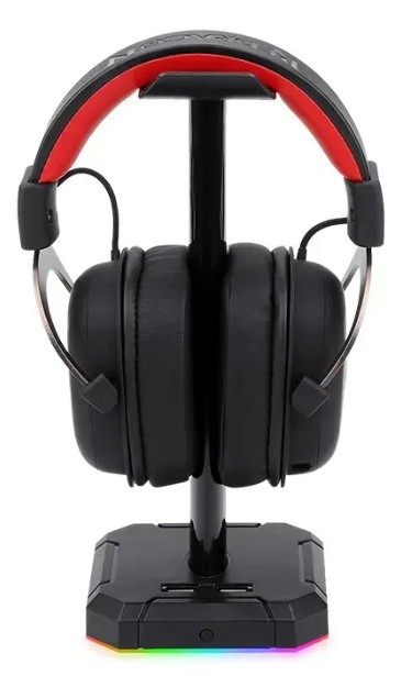 Stand para audifono Redragon Scepter pro rgb 4 usb HA300