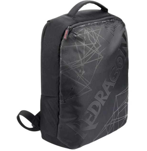 Mochila Redragon Gaming GB-76 Aeneas Black para laptops de 18"