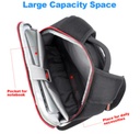 Mochila Redragon Gaming GB-76 Aeneas Black para laptops de 18"