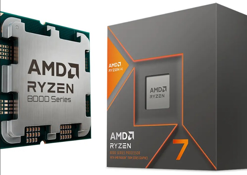 Procesador Amd Am5 Ryzen 7 8700g Am5 5.1ghz 8core 16hilos Cache 24mb 65w With Thermal Solution