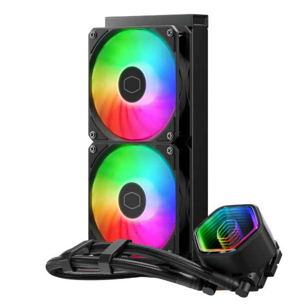 CPU COOLER CoolerMaster MasterLiquid 240 Core II ARGB Negro MLW-D24M-A18PA-R1