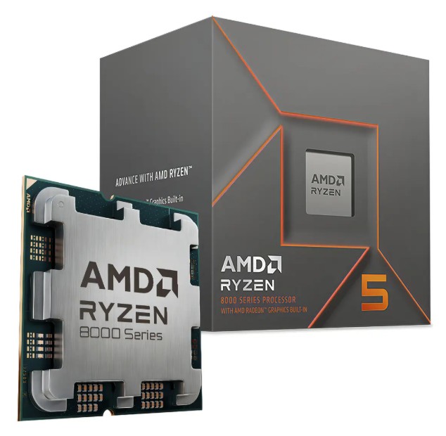 Procesador Amd Am5 Ryzen 5 8500g 3.4ghz 6c 12hilos 6mb-cache 65w Vid-740-radeon