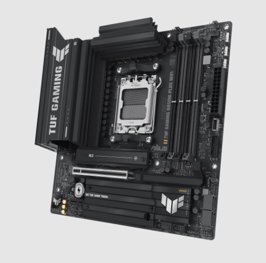 MBO ASUS TUF B850M-Plus Wifi AM5 AMD Ryzen 9000 DDR5-8000Mhz BT DP HDMI usb PCIe 5.0 mATX