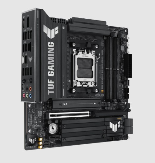 MBO ASUS TUF B850M-Plus Wifi AM5 AMD Ryzen 9000 DDR5-8000Mhz BT DP HDMI usb PCIe 5.0 mATX