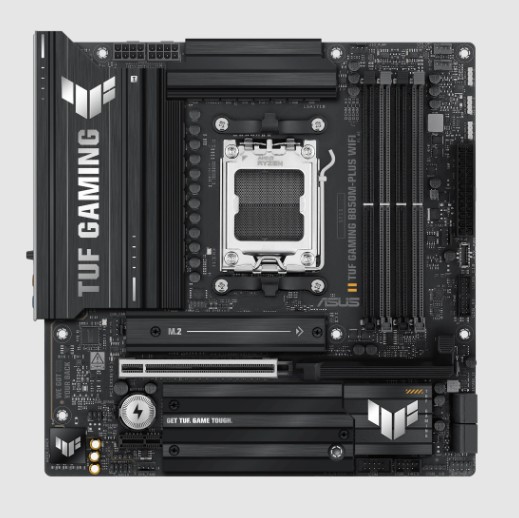 MBO ASUS TUF B850M-Plus Wifi AM5 AMD Ryzen 9000 DDR5-8000Mhz BT DP HDMI usb PCIe 5.0 mATX