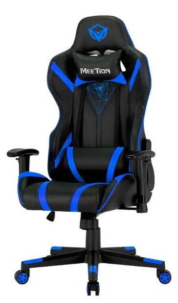 Silla Gamer Meetion MT-CHR15 Black + Blue Gaming