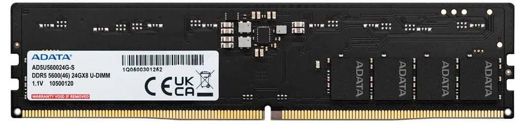 Memoria Ram Adata 16gb DDR5 5600mhz AD5U560016G-S