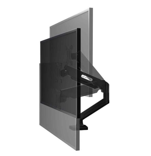 Soporte Para Monitor UnnoTekno TM8005BK Neumatico para monitores de  hasta 32"