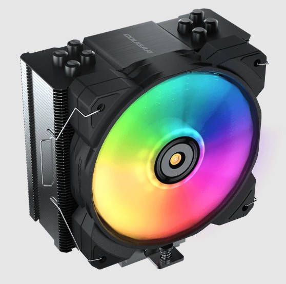 CPU COOLER Cougar Forza 50 ARGB Enfriamiento por aire 1 fan LGA1851 AM5 3MFZR50.0001