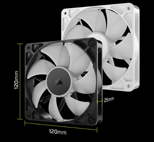 Cooler CORSAIR RS120 ARGB PWM 120mm Pack de 3 CO-9050181-WW