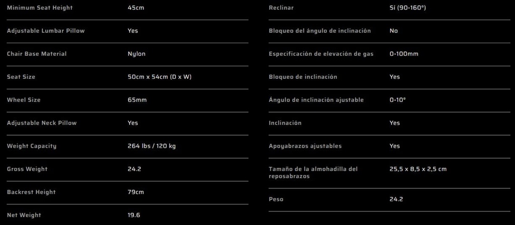 Silla Gamer Corsair TC100 RELAXED POLIPIEL BLACK CF-9010050-WW
