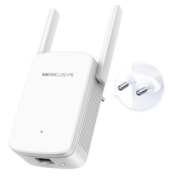 Wireless Repetidor Extensor AC1200 Mercusys ME30 DualBand 2Antenas 1xRJ45 White