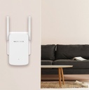 Wireless Repetidor Extensor AC1200 Mercusys ME30 DualBand 2Antenas 1xRJ45 White