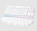 Teclado Logitech Gaming G715 Mecanico Lightspeed RGB Inalambrico White 920-010453