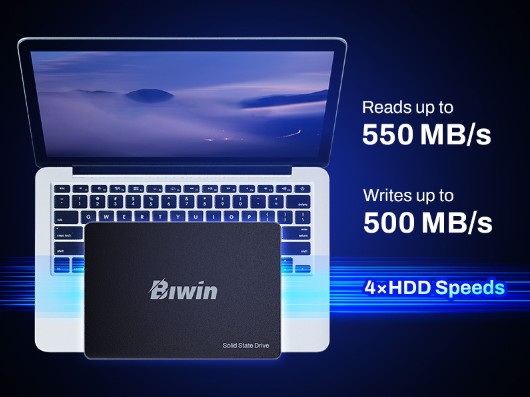 SSD BIWIN M100 512GB SATAIII 2.5 550MBS TECHNOLOGY/MAINSTREAM