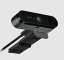 Camara Web Logitech Brio 4K HDR 13Mp Black 1080/60fps 960-001723