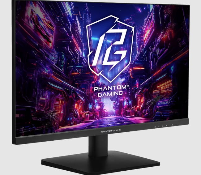 Monitor LED Asrock Gamer PG27QFT1B 27 Inch PHANTOM GAMING LED IPS 2560x1440-180Hz 2HDMI DP Black