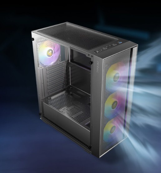 Case Antec Gamer AX65 ARGB 3X120MM ARGB FRONT 1X120MM ARGB REAR