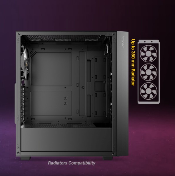 Case Antec Gamer AX65 ARGB 3X120MM ARGB FRONT 1X120MM ARGB REAR