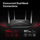 Wireless Router Inalambrico DualBand AC1200 Mercusys C12