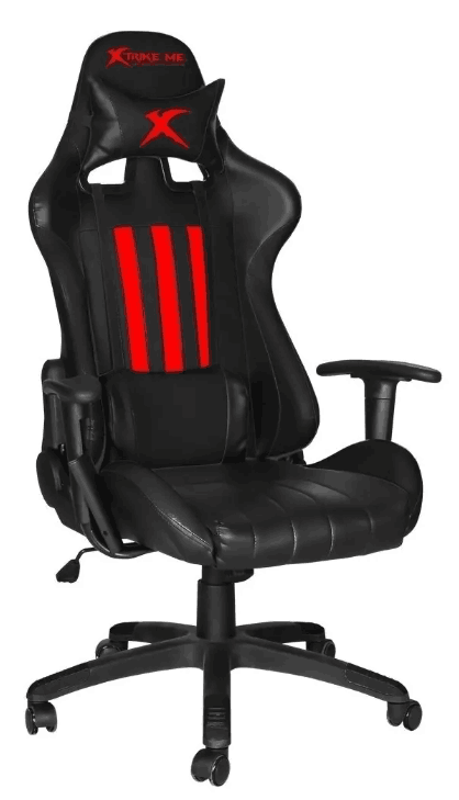 Silla Gamer XTRIKE-ME GC-905 BK Roja Ergonomica
