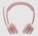 Audifono Logitech Zone 300 Bluetooth Rose Mic con supresion de ruido  981-001411