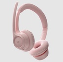 Audifono Logitech Zone 300 Bluetooth Rose Mic con supresion de ruido  981-001411