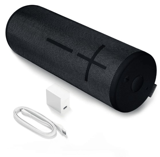 Parlante Ultimate Ears Megaboom 3 Night negro BT Sound 360 magic button984-001390
