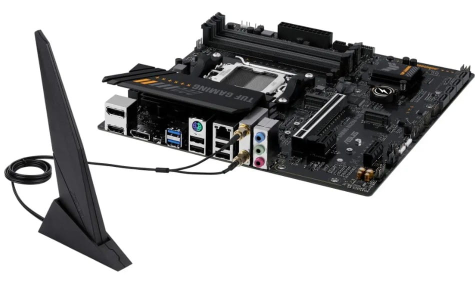 Mbo Asus TUF A620M-PLUS Wifi Amd Am5 4xddr5 Wifi 6 BT V5.3 Aura Sync RGB Hdmi + 2DP 2xM.2 PCI4.0 Micro-atx