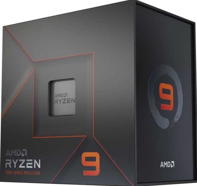 Procesador Amd Am5 Ryzen 9 7900 3,7GHz up to 5,4Ghz 12core 24hilos 12mb+64mb Cache 65w TSMC 5nm FinFET