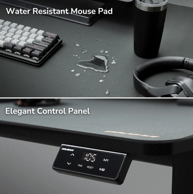 Mesa Gaming Cougar E-star 120 Ajuste electrico de altura