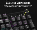 Teclado Corsair Gamer K70 Core INGLES RGB Mecanico Switch MLX Red PC Mac Xbox Playstation CH-9109B1E-NA