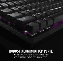 Teclado Corsair Gamer K70 Core INGLES RGB Mecanico Switch MLX Red PC Mac Xbox Playstation CH-9109B1E-NA