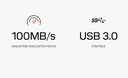Flash Memory Sandisk Ultra Shift 64gb USB3.2 Gen 1 Morada SDCZ410-064G-G46CO