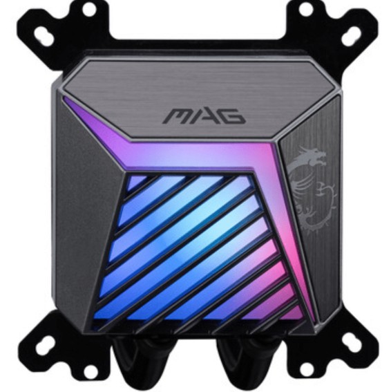 MAG CORELIQUID A15 240 2X ARGB Gen2 fan, ARGB Gen2 Block. Color Box