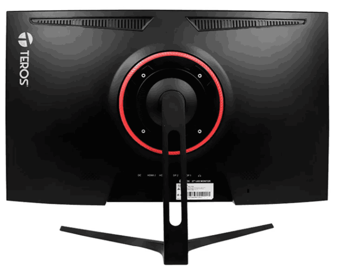 Monitor TEROS de 27" TE-2769G Plano Gaming 180Hz 1MS SALIDA DE AUDIO QHD 2560X1440 1DP 1HDMI