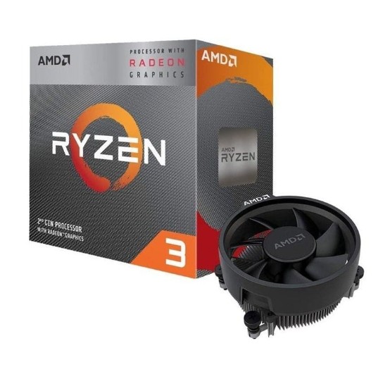 Procesador AMD Ryzen 3 3200G  3,6GHZ AM4 4nucleos 4 subprocesos