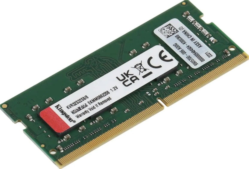 Memoria Ram Laptop Kingston 8GB DDR4 3200MHZ  CL22 ECC 260pin SO-DIMM KVR32S22S8/8WP