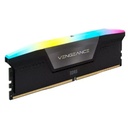 Memoria Ram Corsair 16gb (2x8Gb) Ddr5 5200MHz Vengeance RGB Black C40 CMH16GX5M2B5200C40