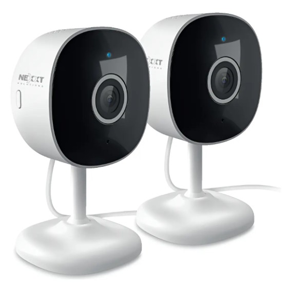 Camara Nexxt Solutions Home NHC-I710 2PK 2K QHD HDR Smart Wifi 2k Indoor 2-Pack