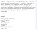 Combo Pro ENV 7 en 1 Accesorios para laptop 15,6"